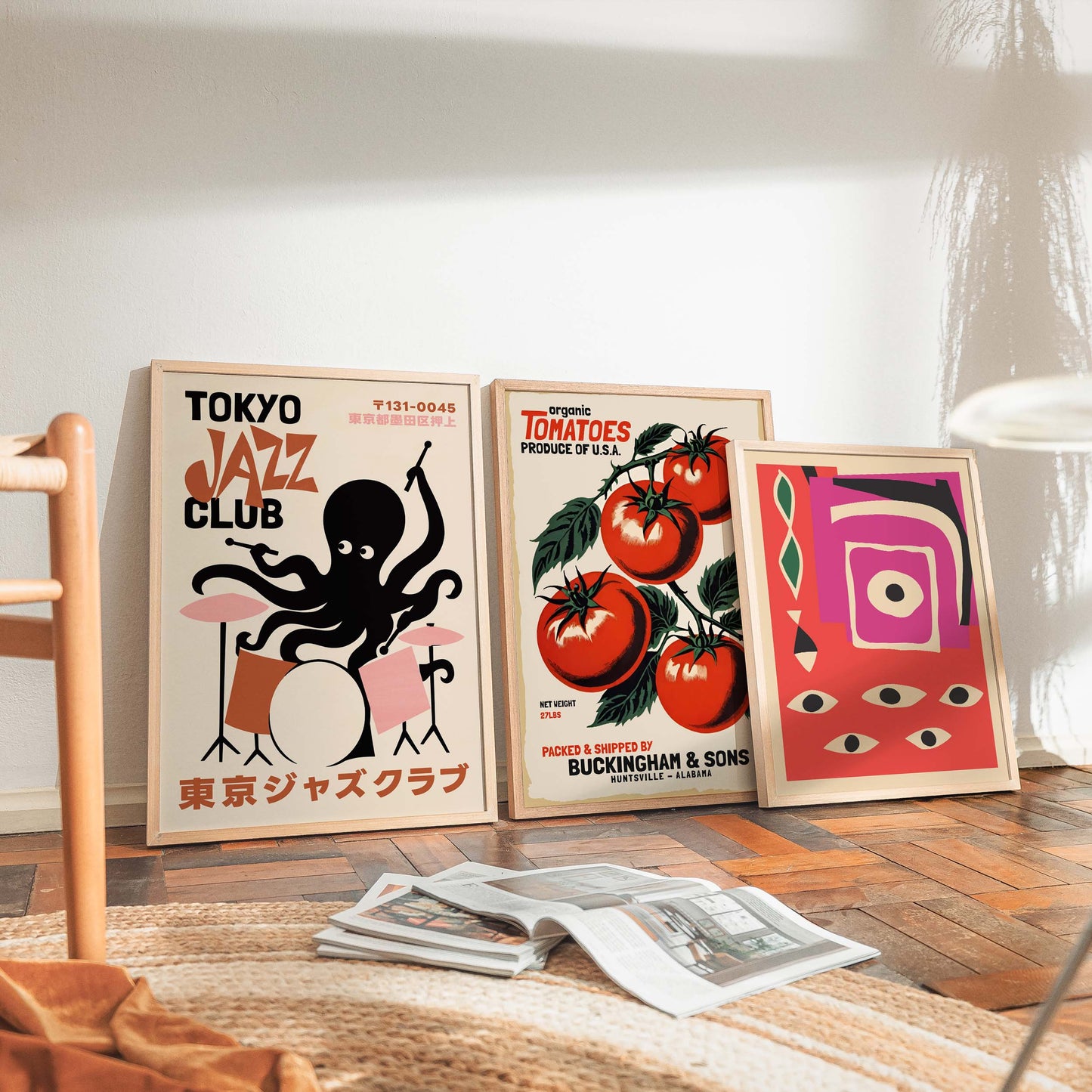 Tokyo Jazz Club Octopus Poster
