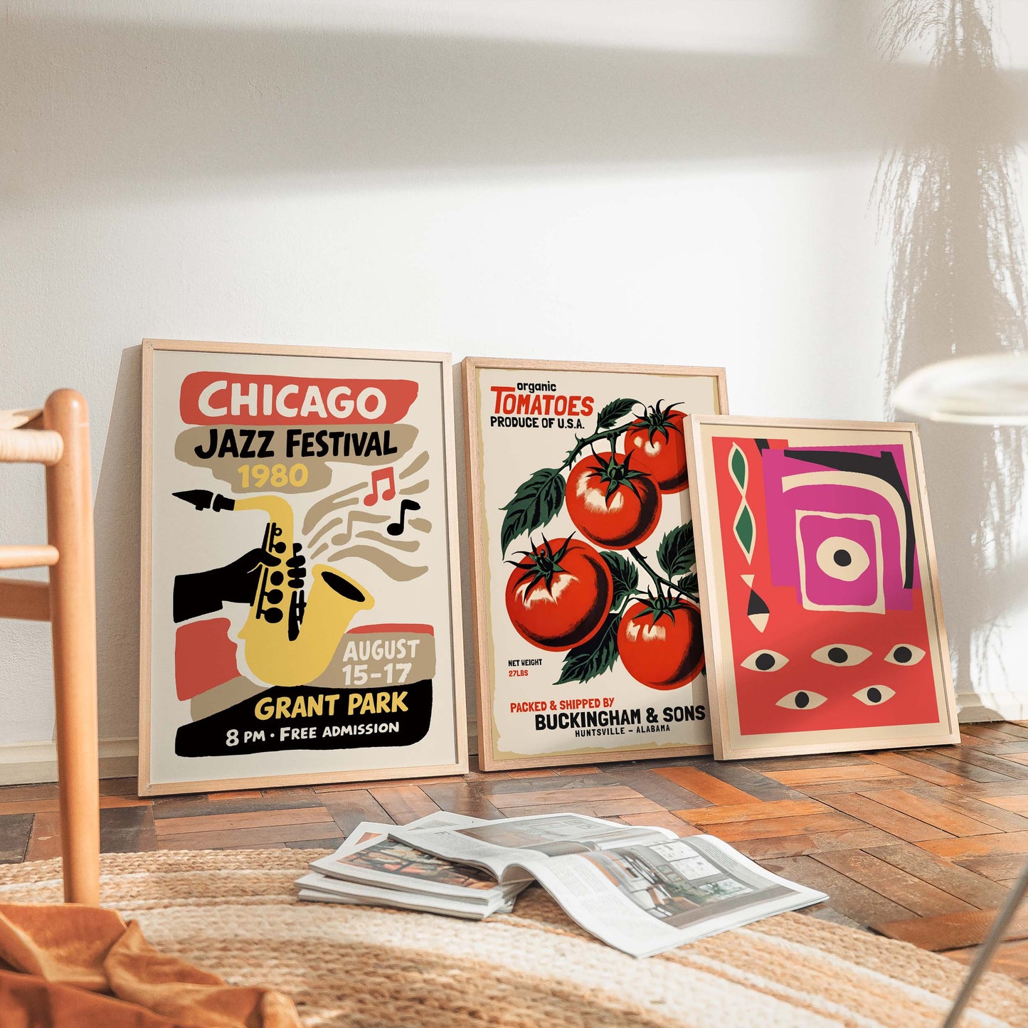 Chicago Sax Nights Poster