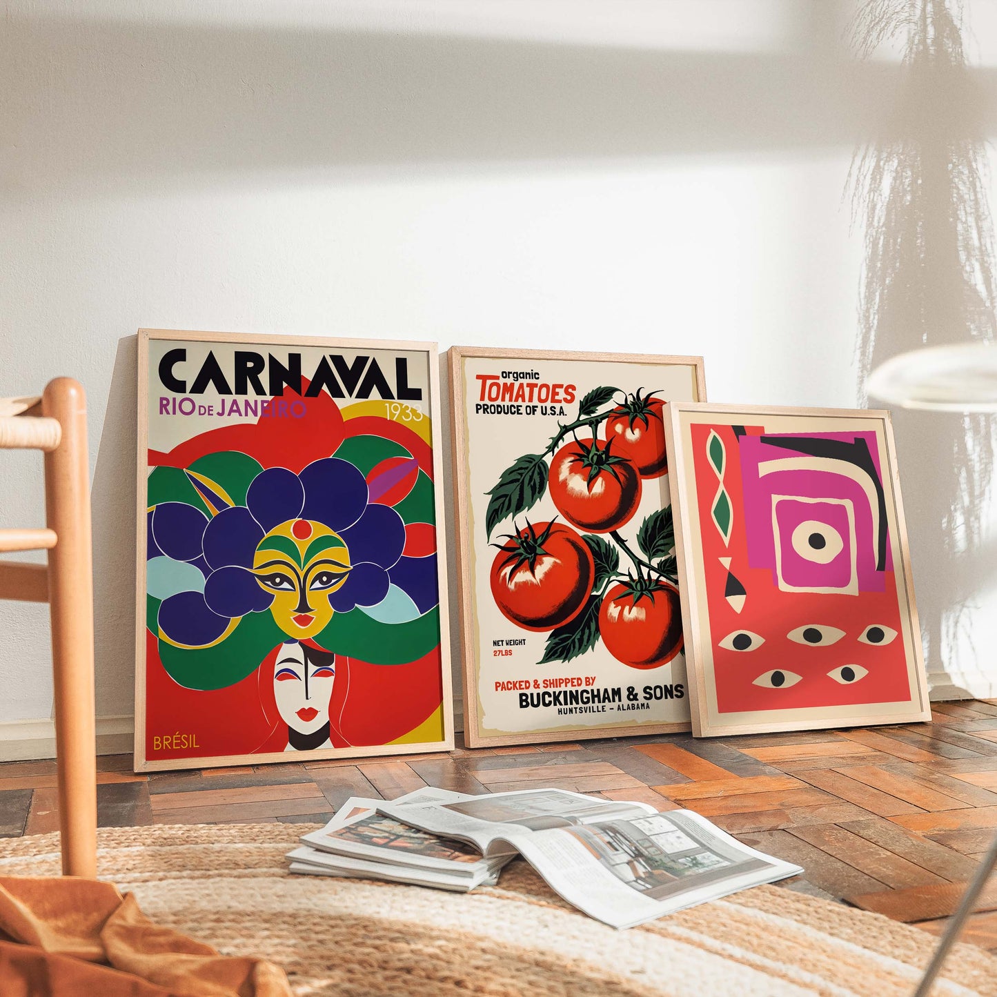 Rio Carnival Travel Poster Print
