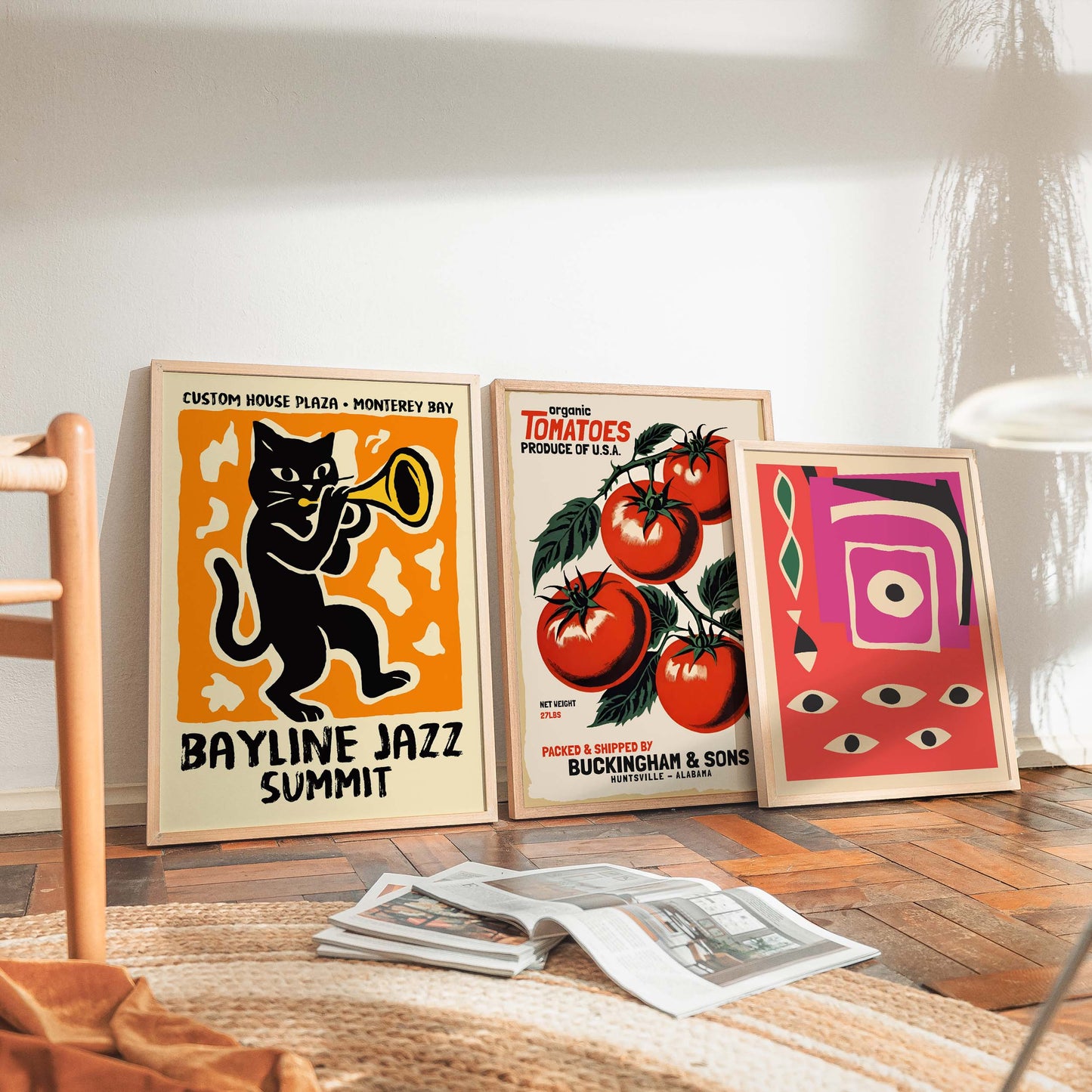 Bayline Jazz Summit Cat Music Poster