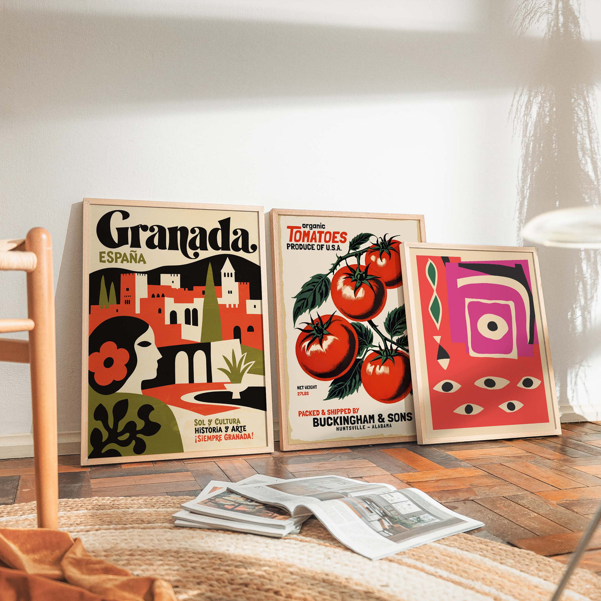 Granada Spain Travel Poster Print