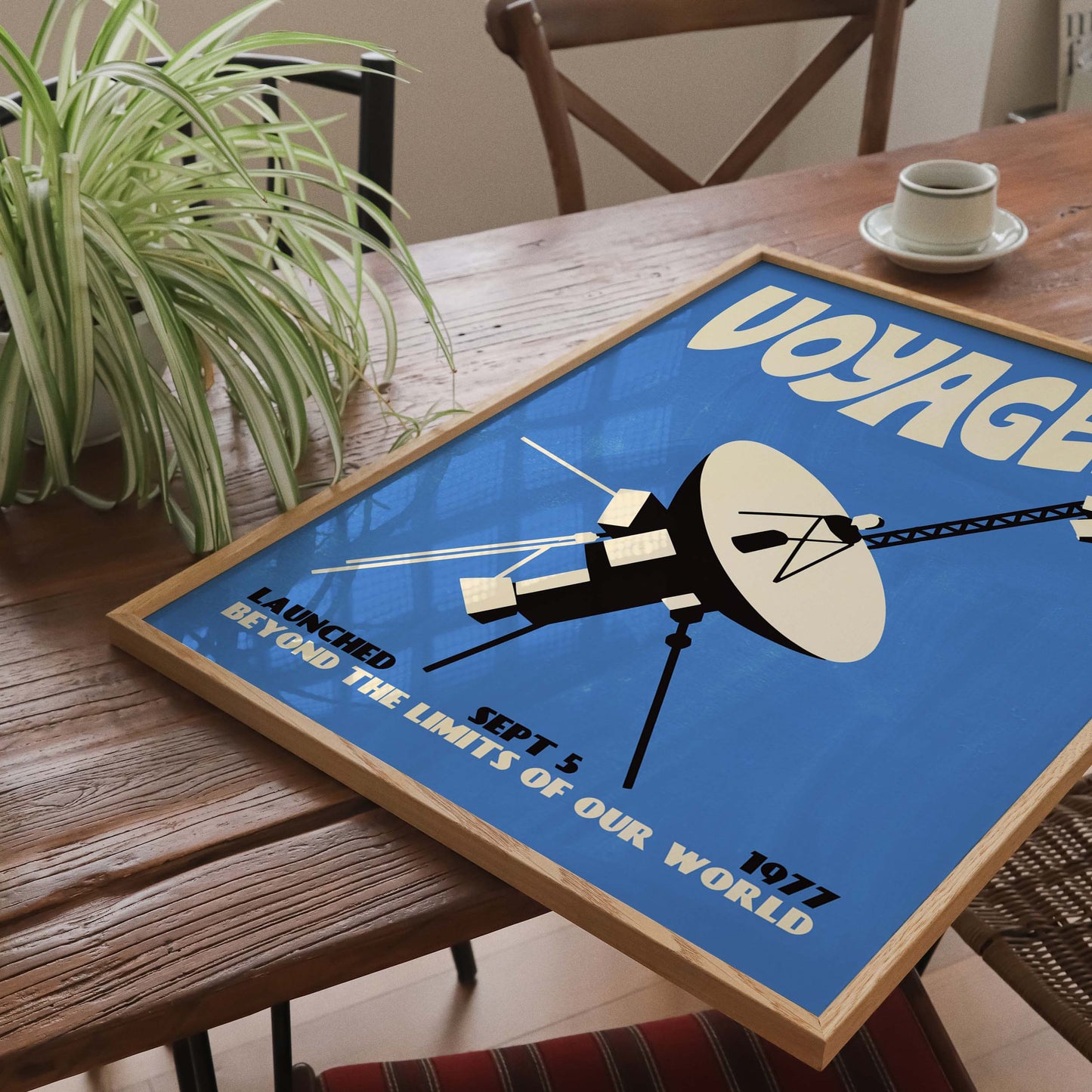 Voyager 1 Space Probe Poster Print