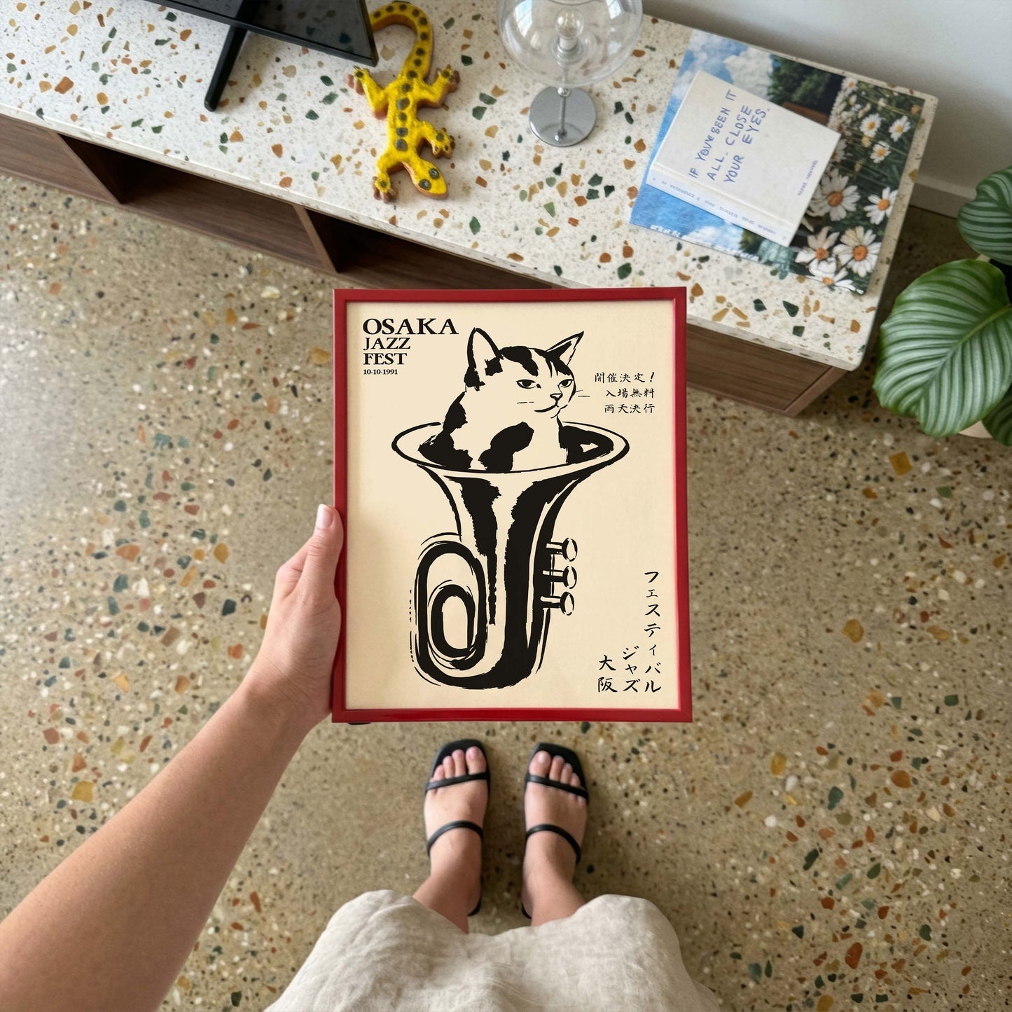 Osaka Jazz Fest Print For Music Room