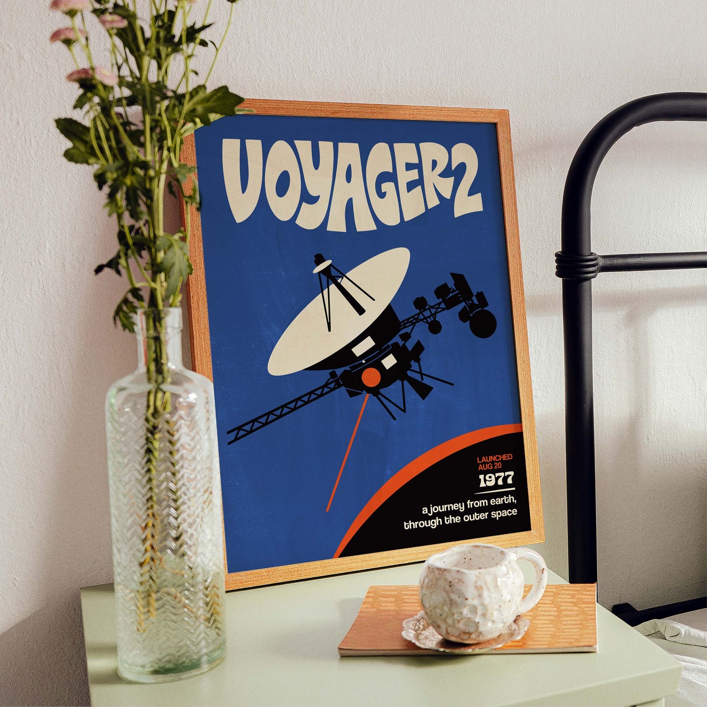 Voyager 2 Space Poster