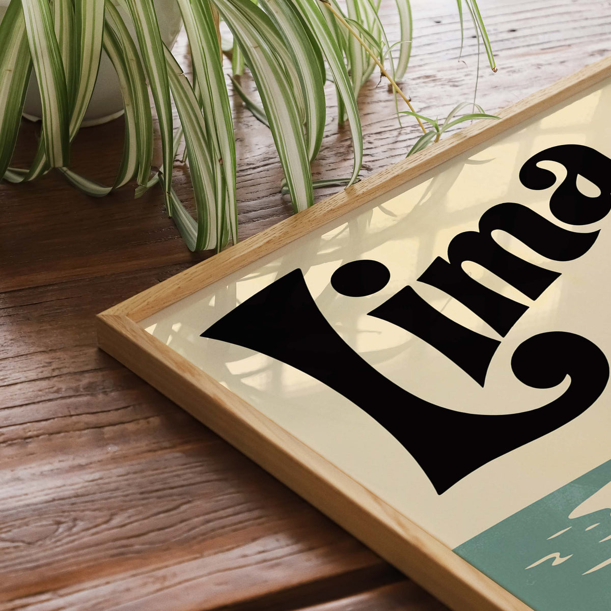 Lima Peru Vintage Travel Poster Print