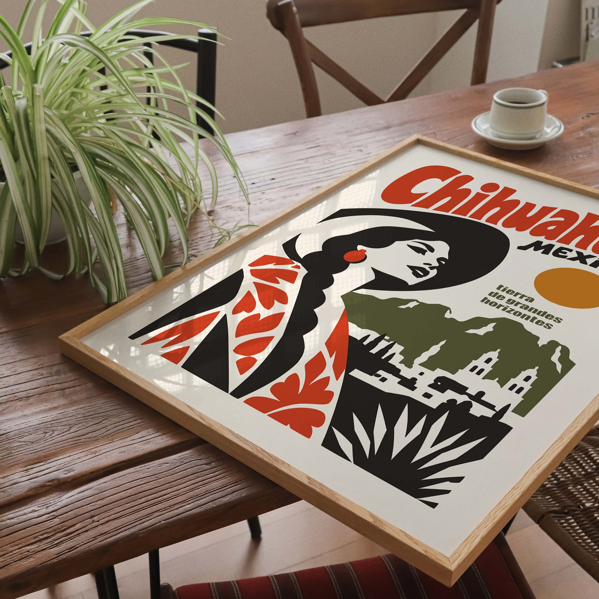 Chihuahua Mexico Travel Poster