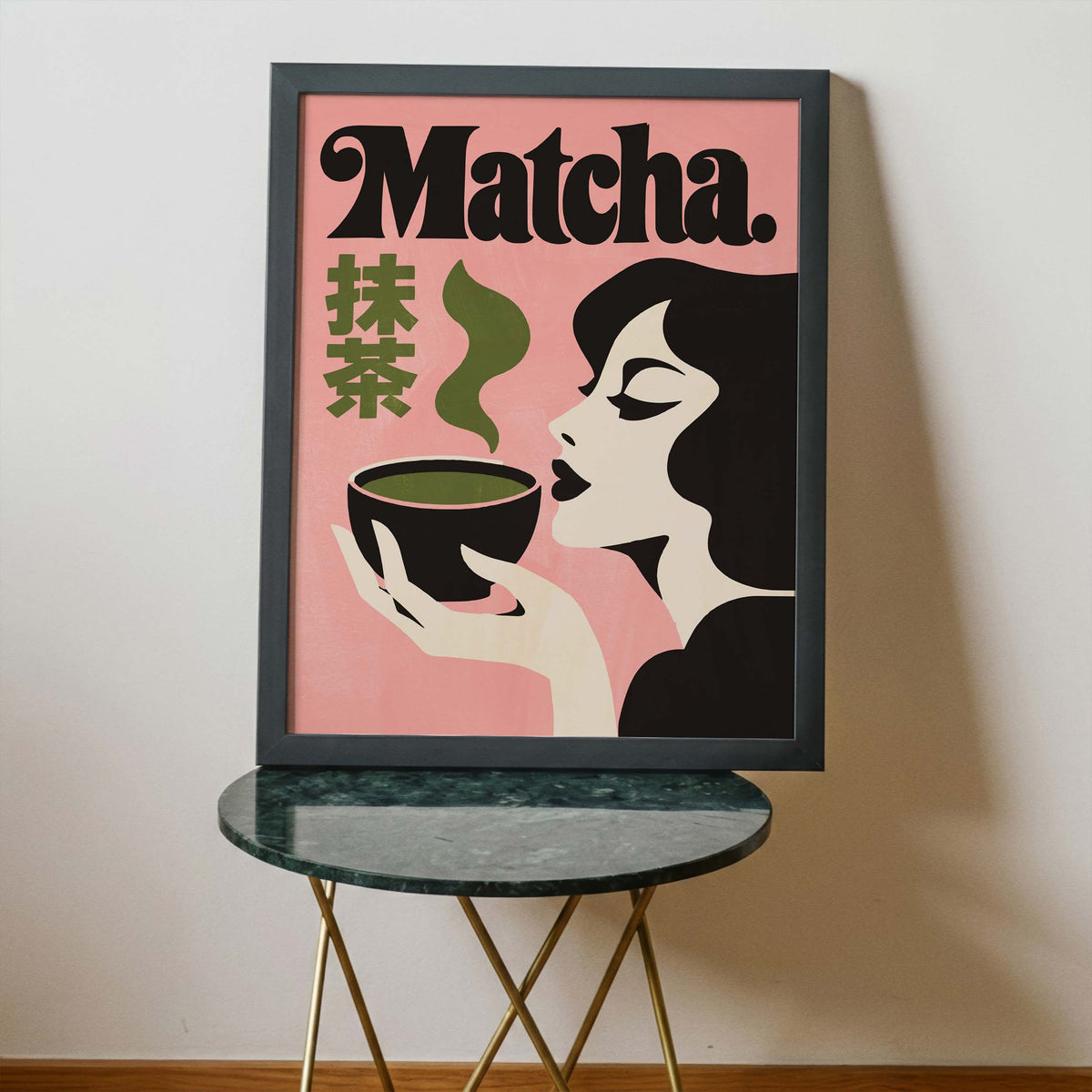Matcha Green Tea Print