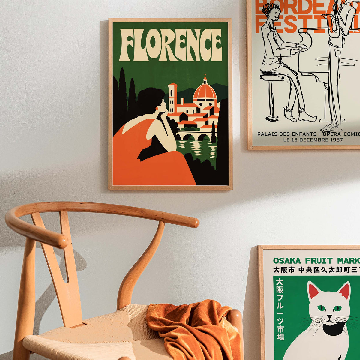 Florence Italy Travel Poster