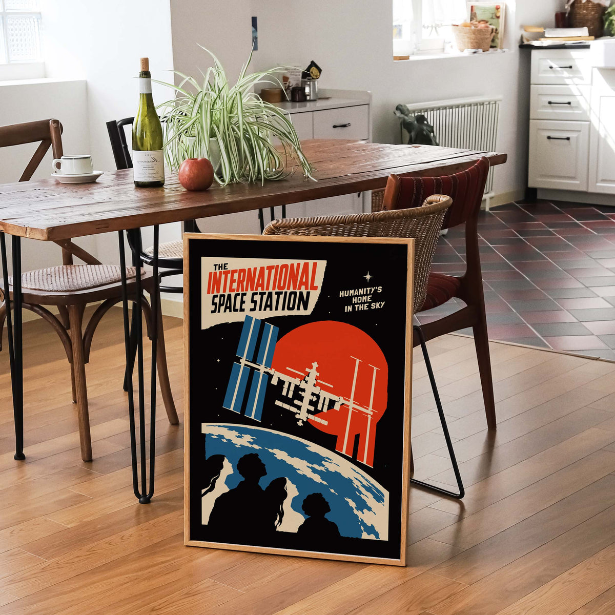 International Space Station Poster
