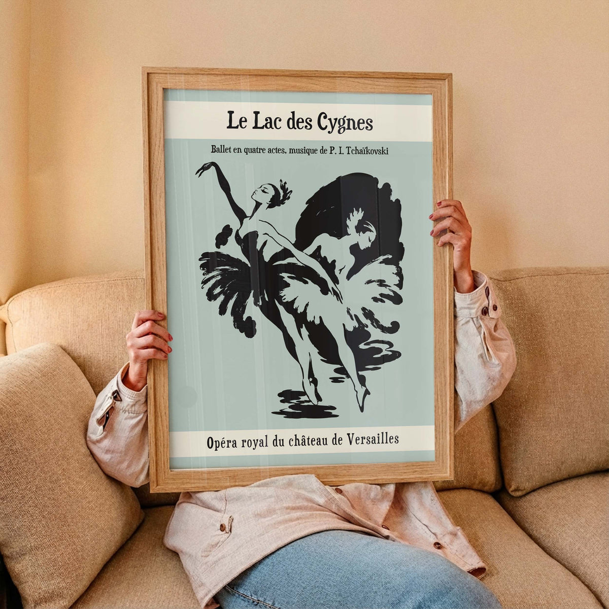 Swan Lake Ballet Poster Print