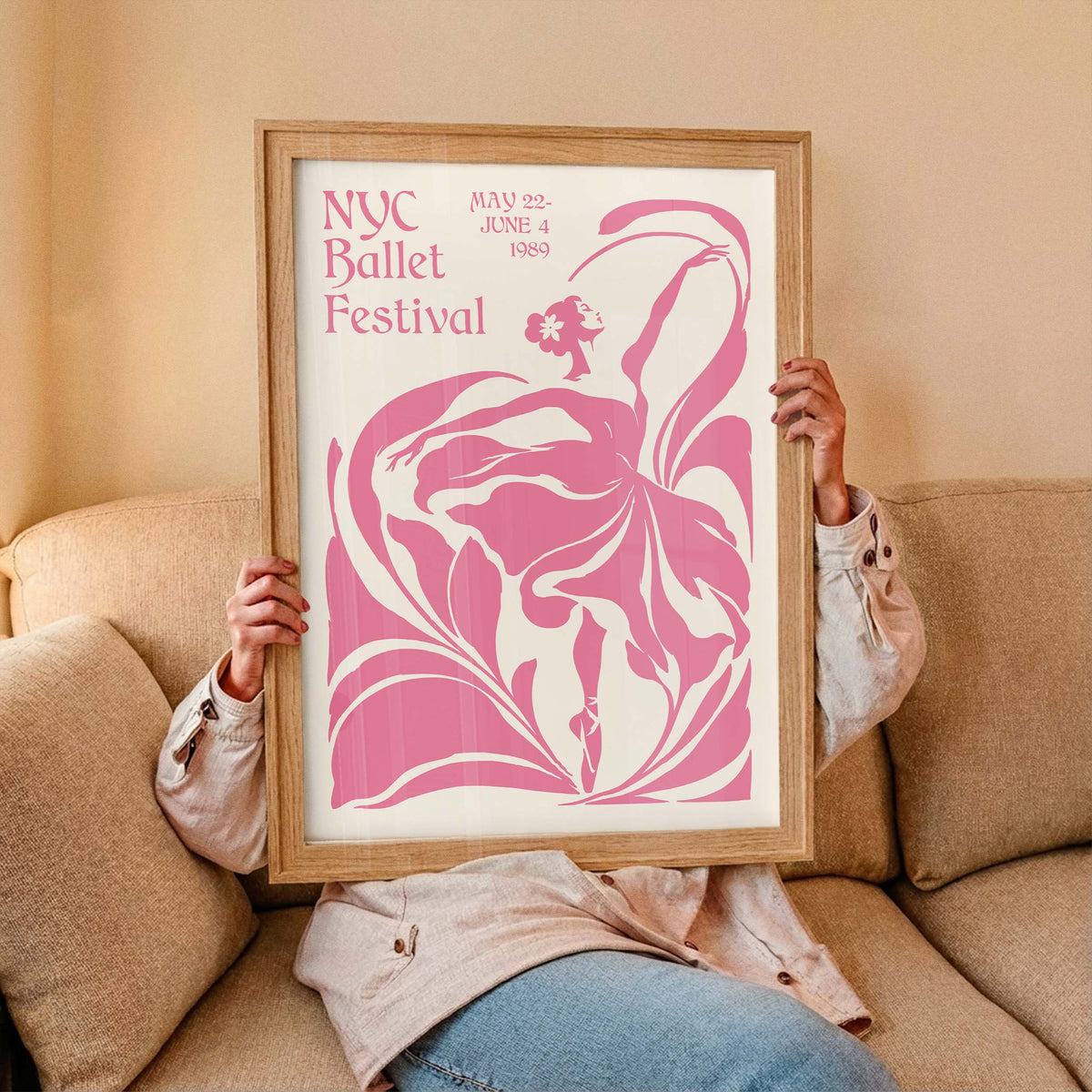 NYC Ballet Festival Poster Print