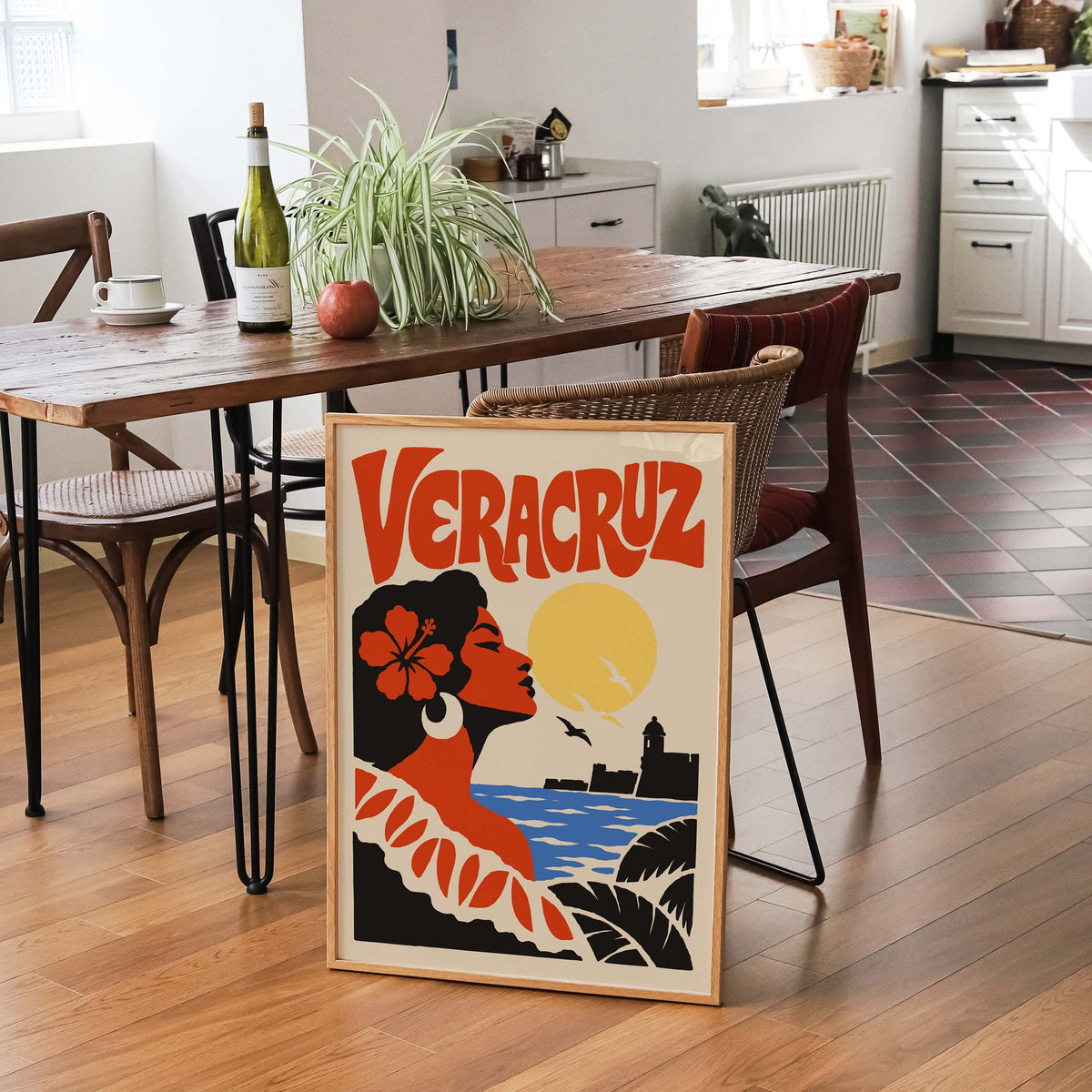 Veracruz Mexico Travel Wall Art Print