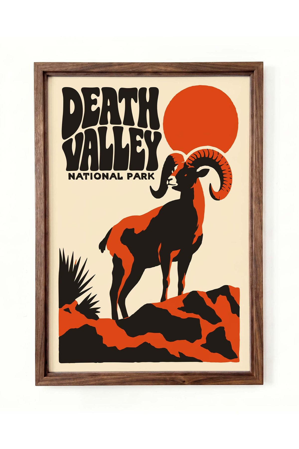 Death Valley Ram Poster