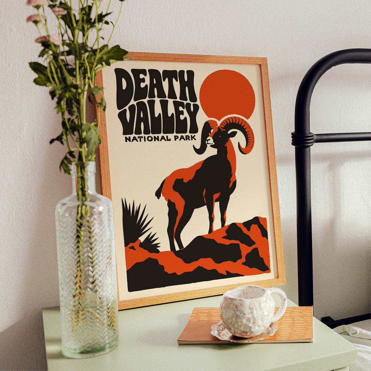Death Valley Ram Poster