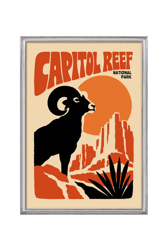 Capitol Reef National Park Poster Print