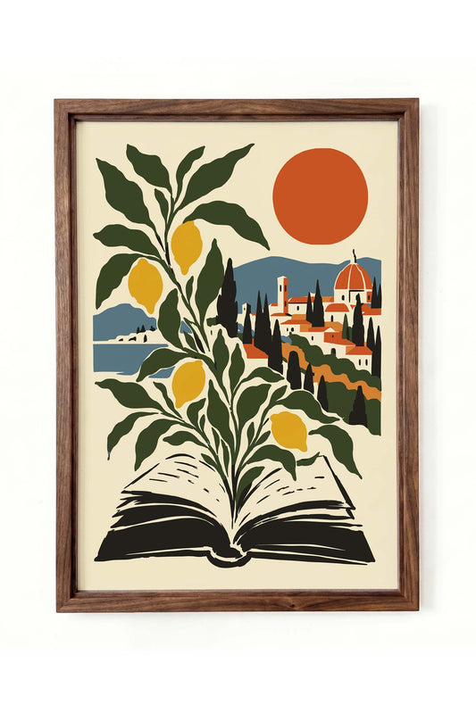 Italian Lemon Coast Wall Art