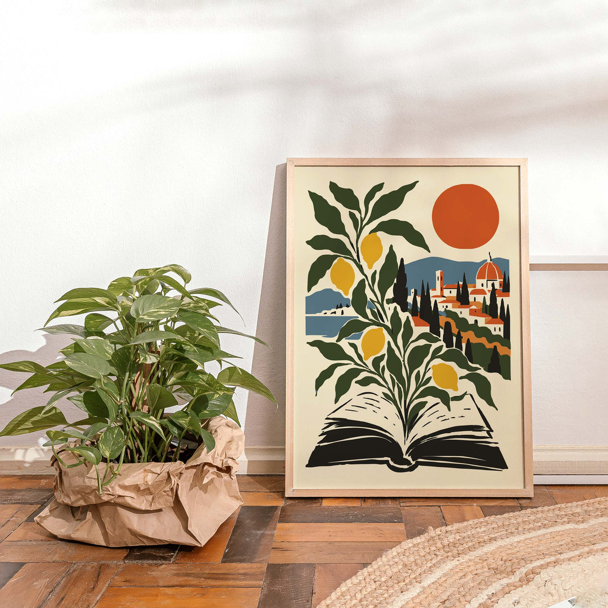 Italian Lemon Coast Wall Art