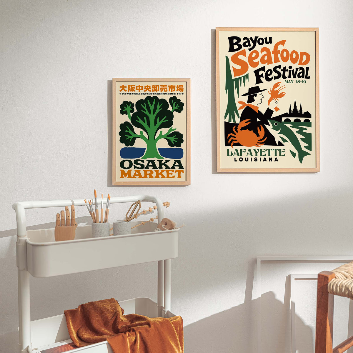 Bayou Seafood Festival Poster