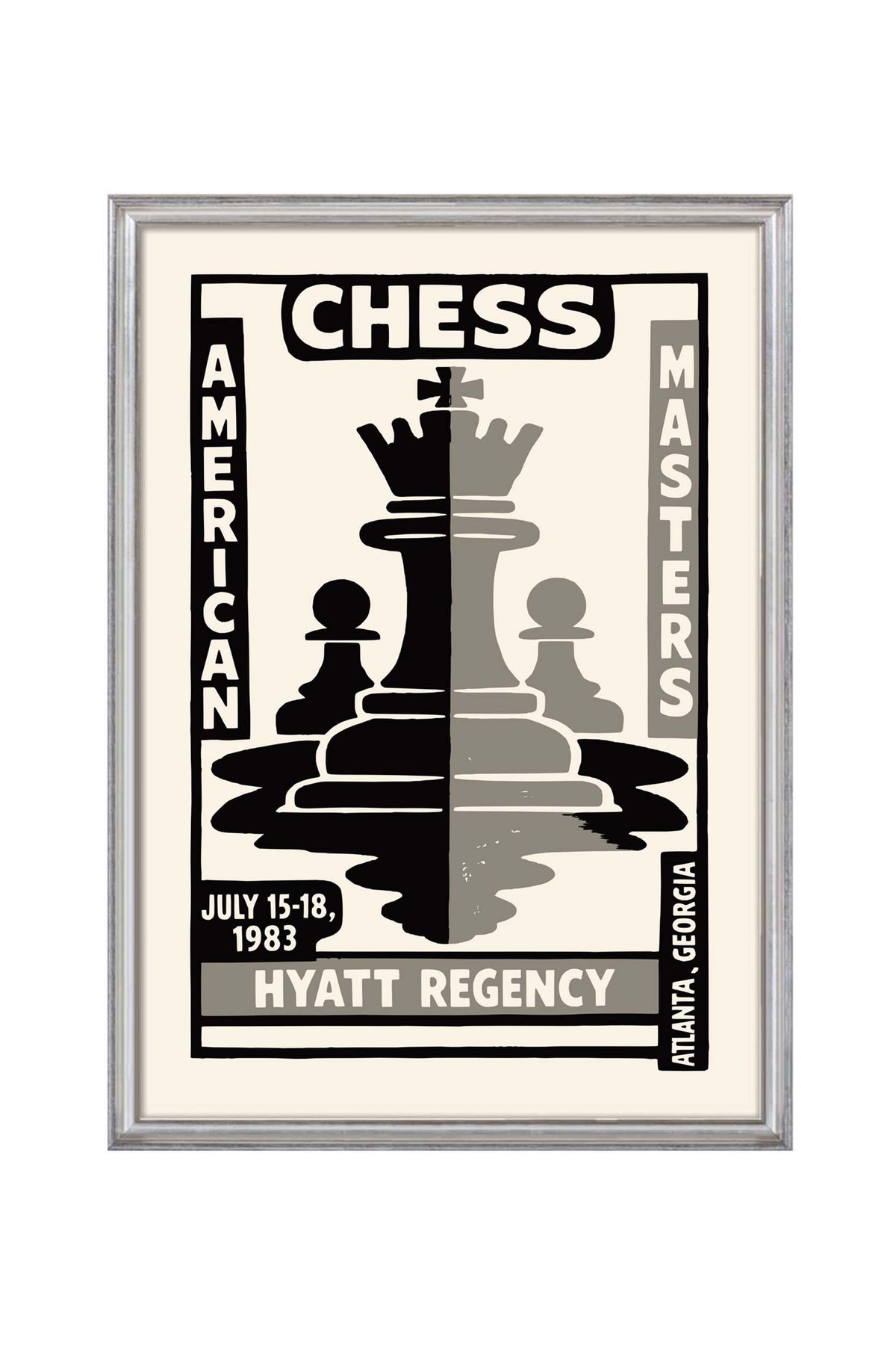Chess Masters Strategy Poster