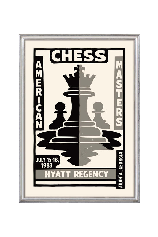 Chess Masters Strategy Poster