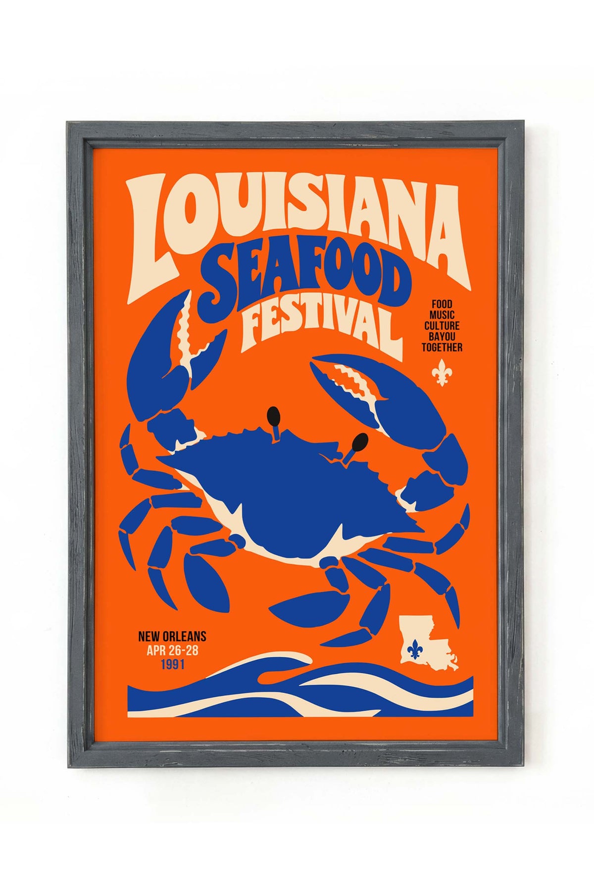 Louisiana Seafood Festival Poster