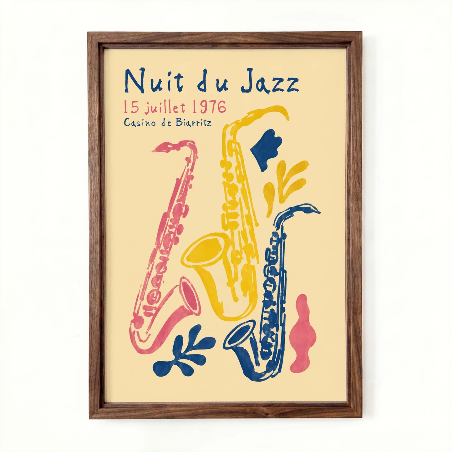 Nuit Du Jazz Biarritz Poster