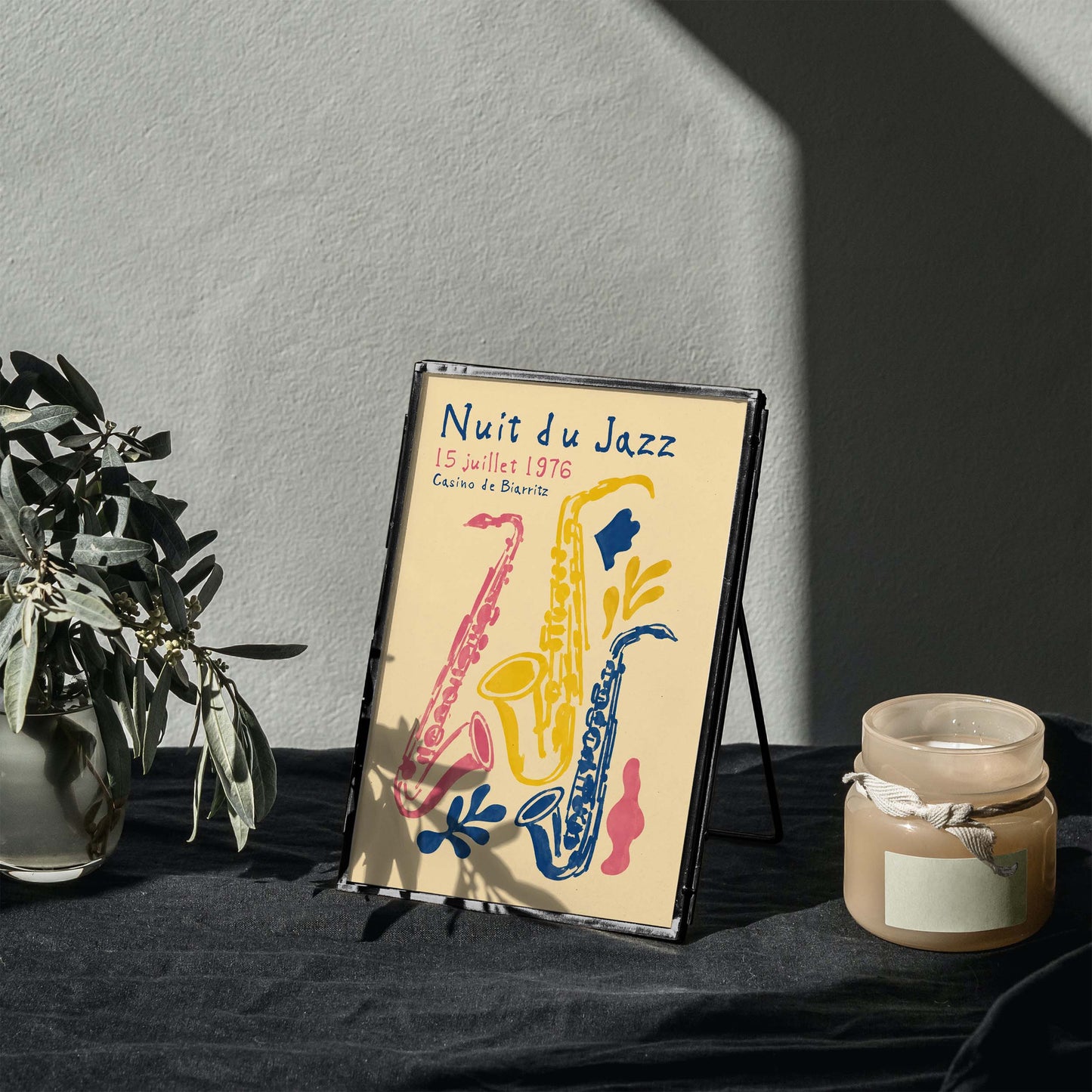 Nuit Du Jazz Biarritz Poster