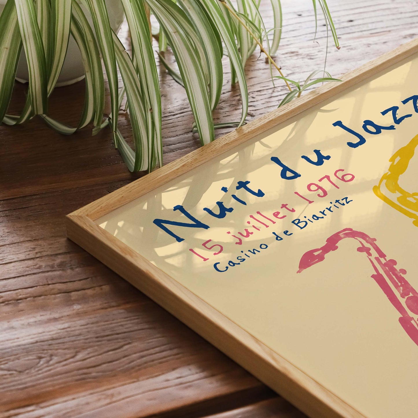 Nuit Du Jazz Biarritz Poster