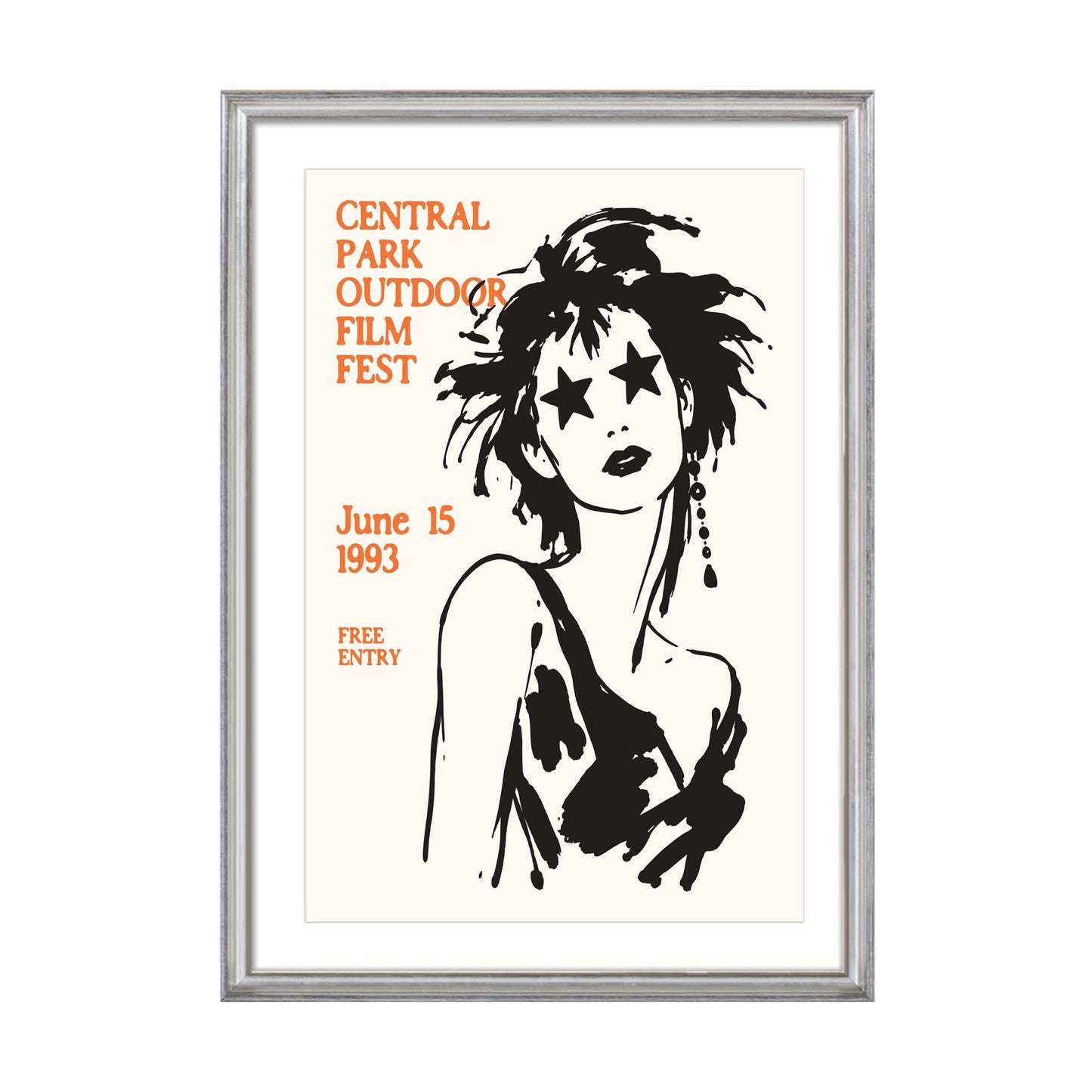 Central Park Film Fest Print For Media Room