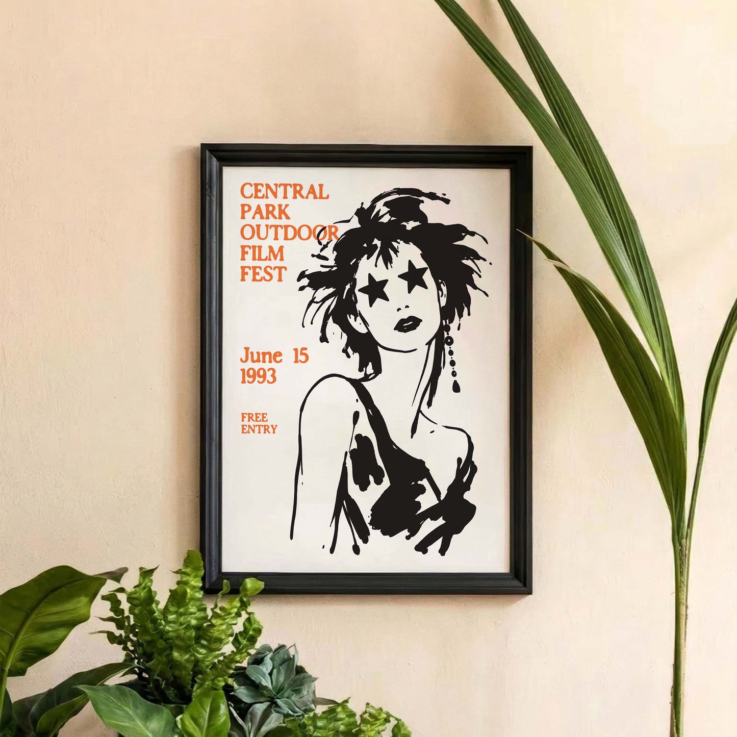 Central Park Film Fest Print For Media Room
