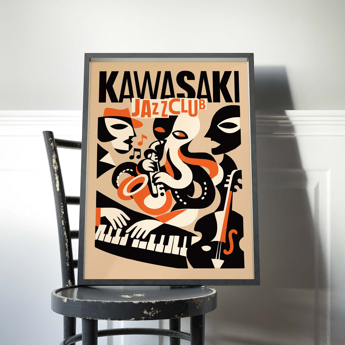 Kawasaki Jazz Club Poster Print
