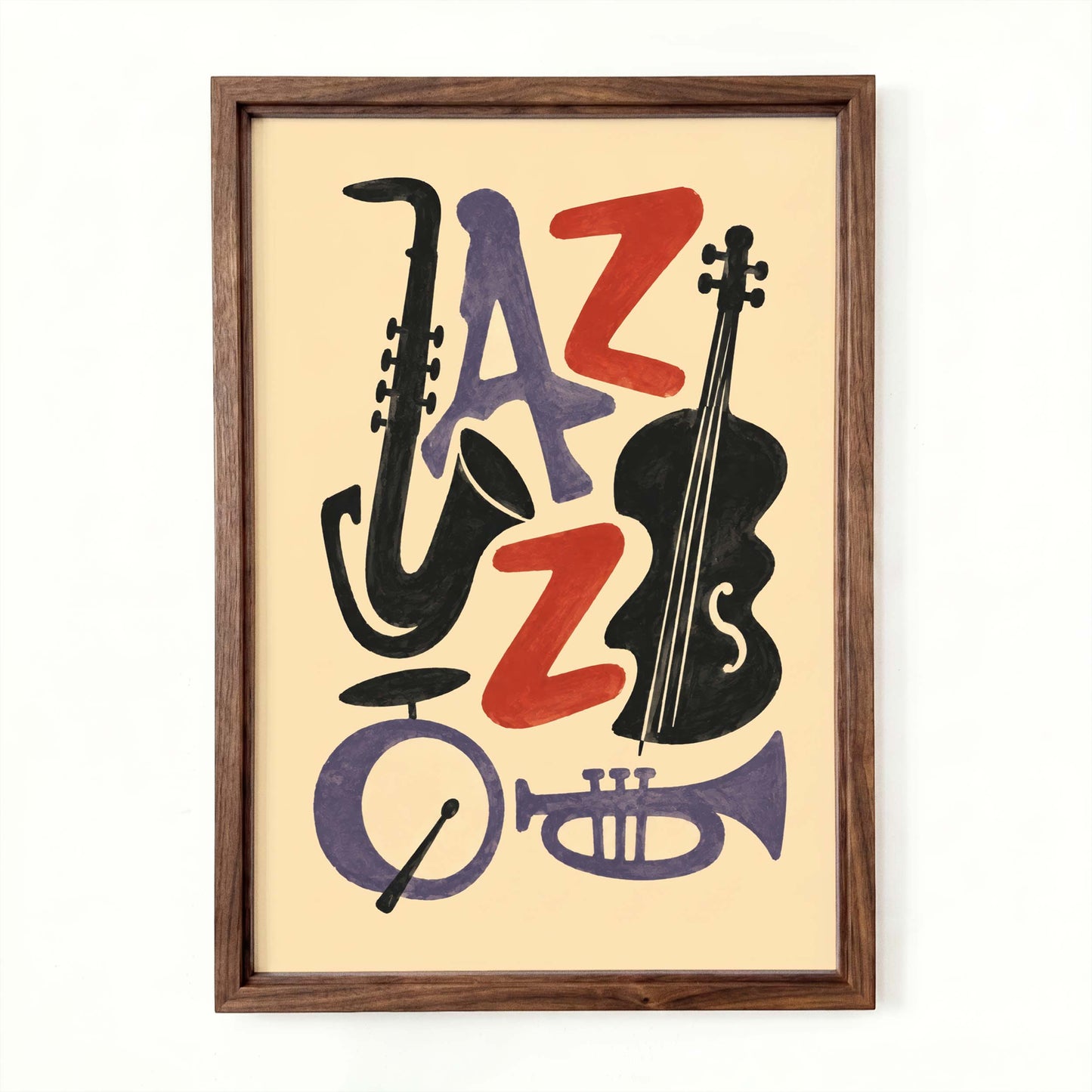 Jazz Music Wall Art Poster