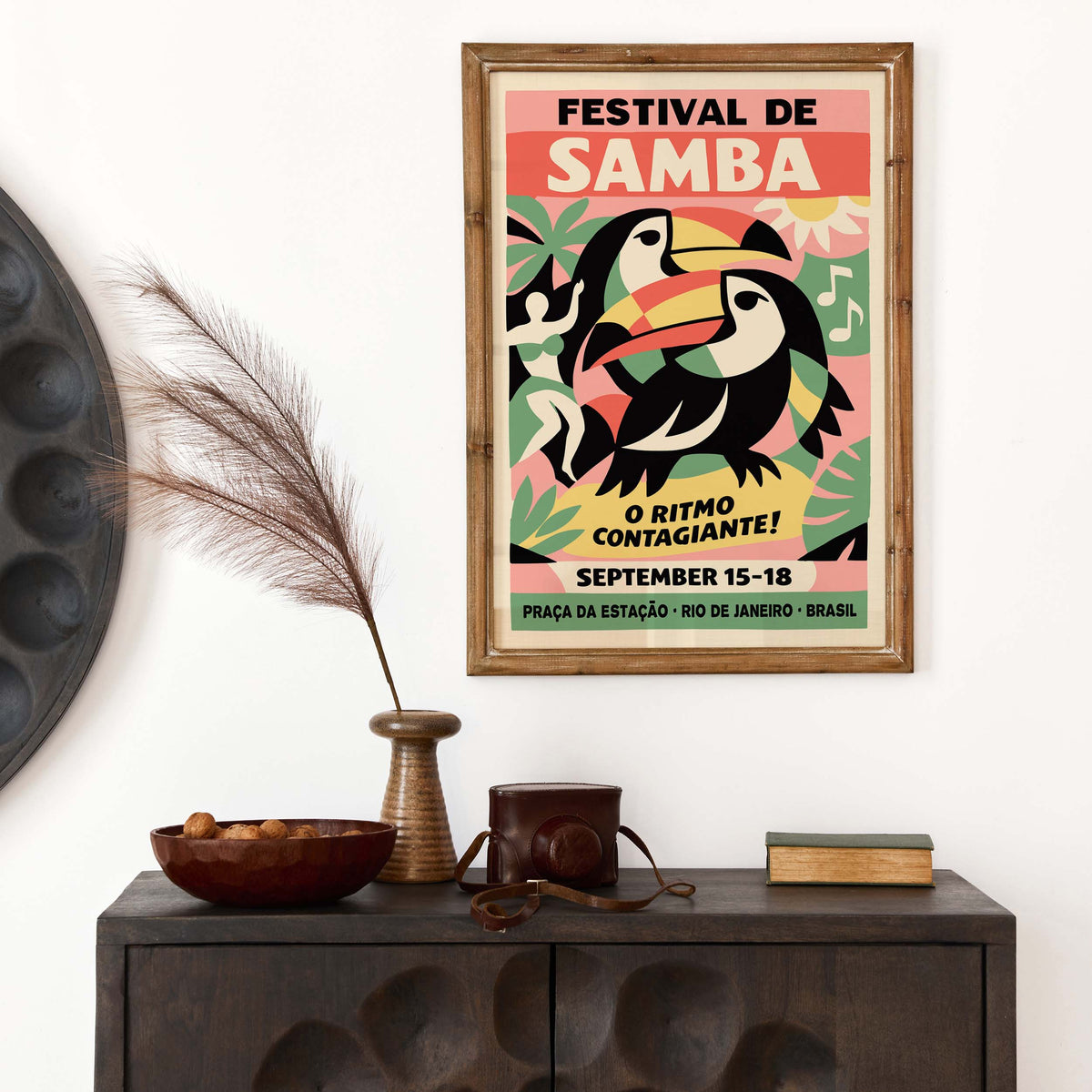 Rio Samba Festival Poster Print