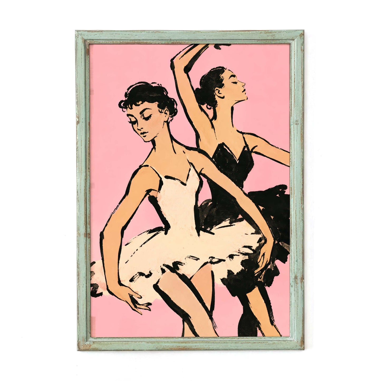 Two Ballet Dancers Poster