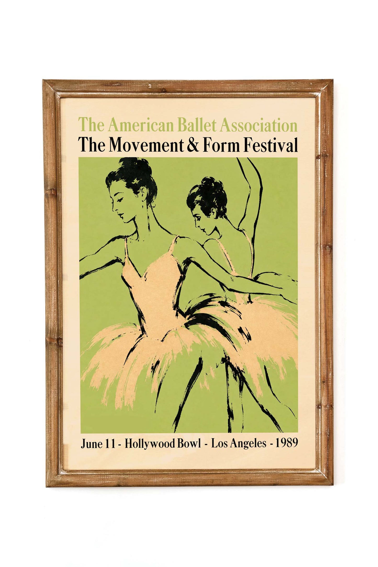 American Ballet Movement Poster