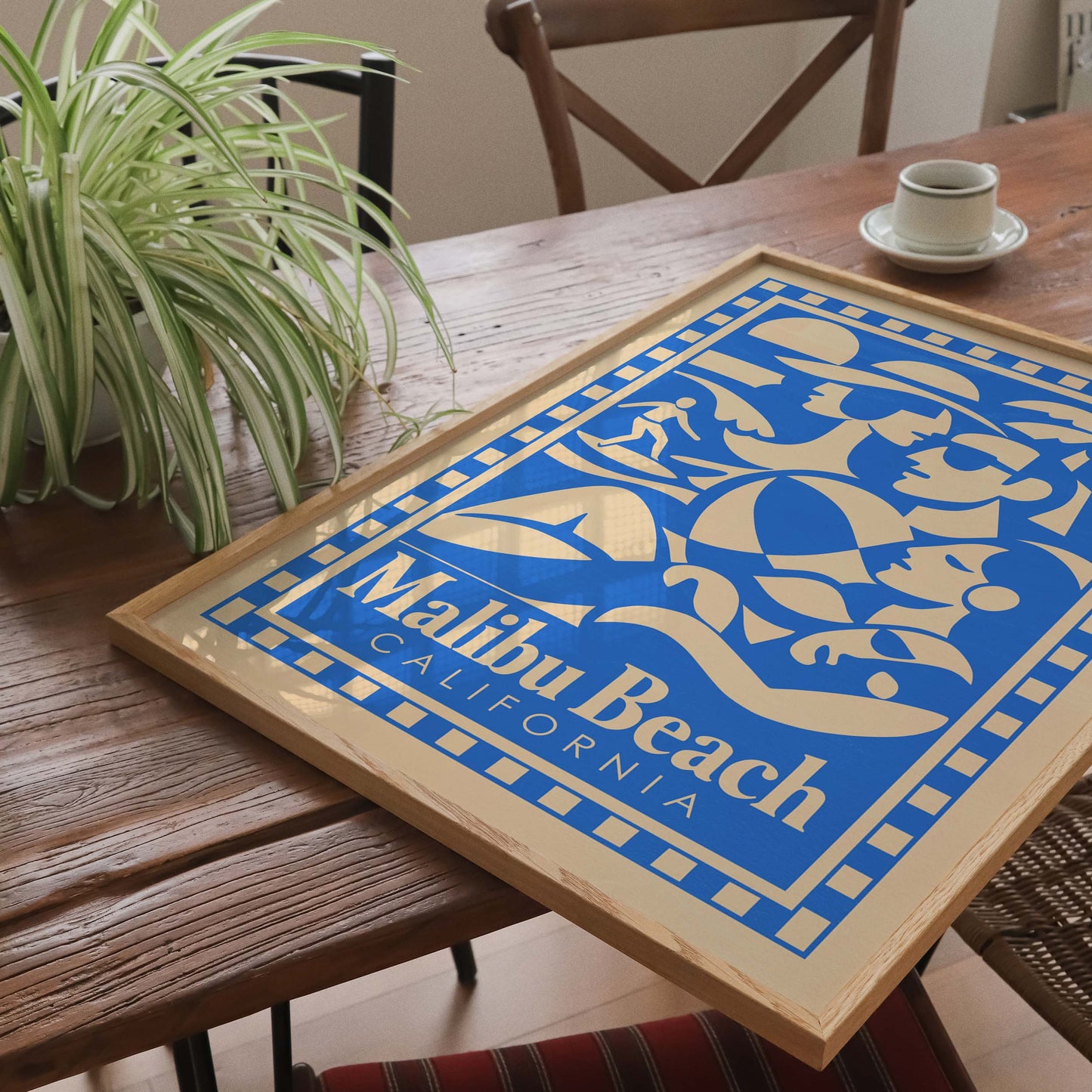 Malibu Beach California Poster