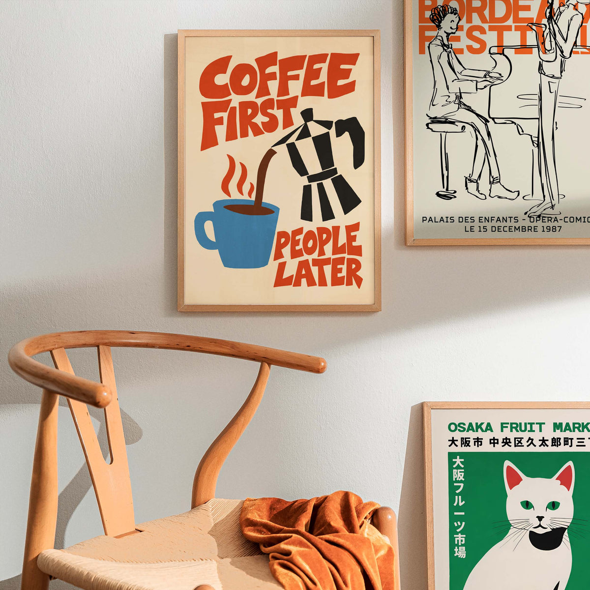 Coffee First Espresso Poster