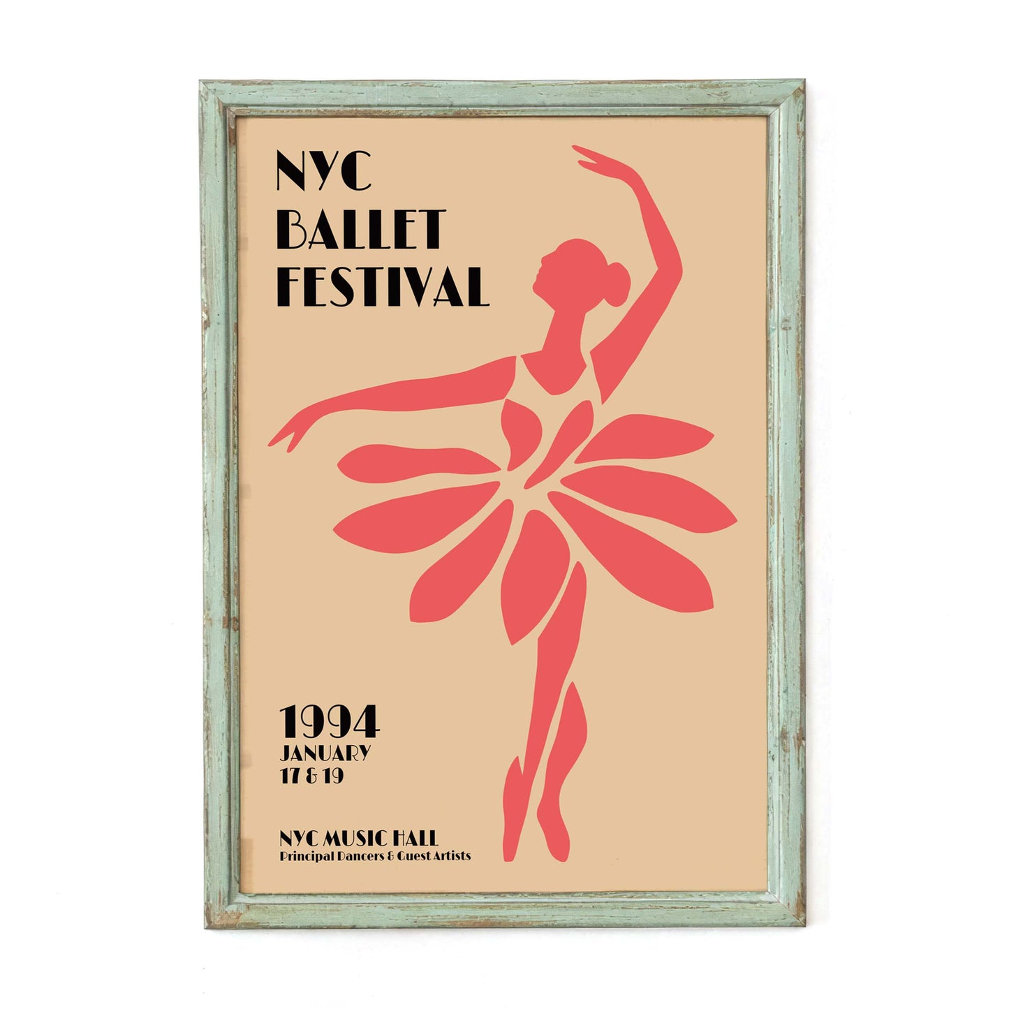 New York Ballet Festival Poster