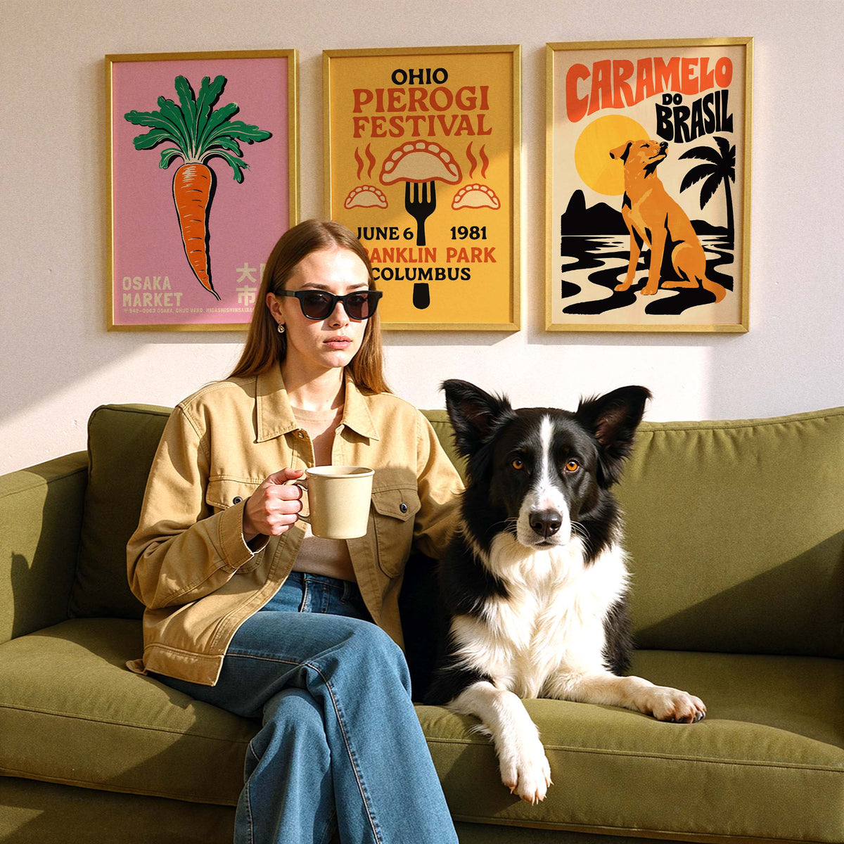 Caramelo Brazil Dog Poster Print
