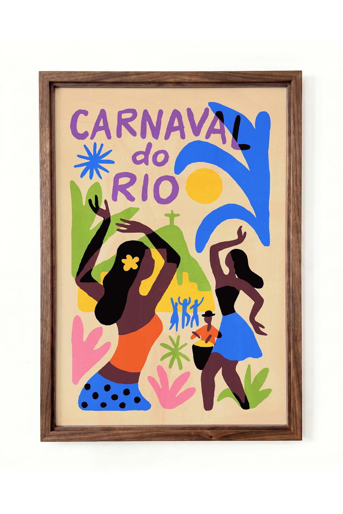 Rio Carnival Dance Poster