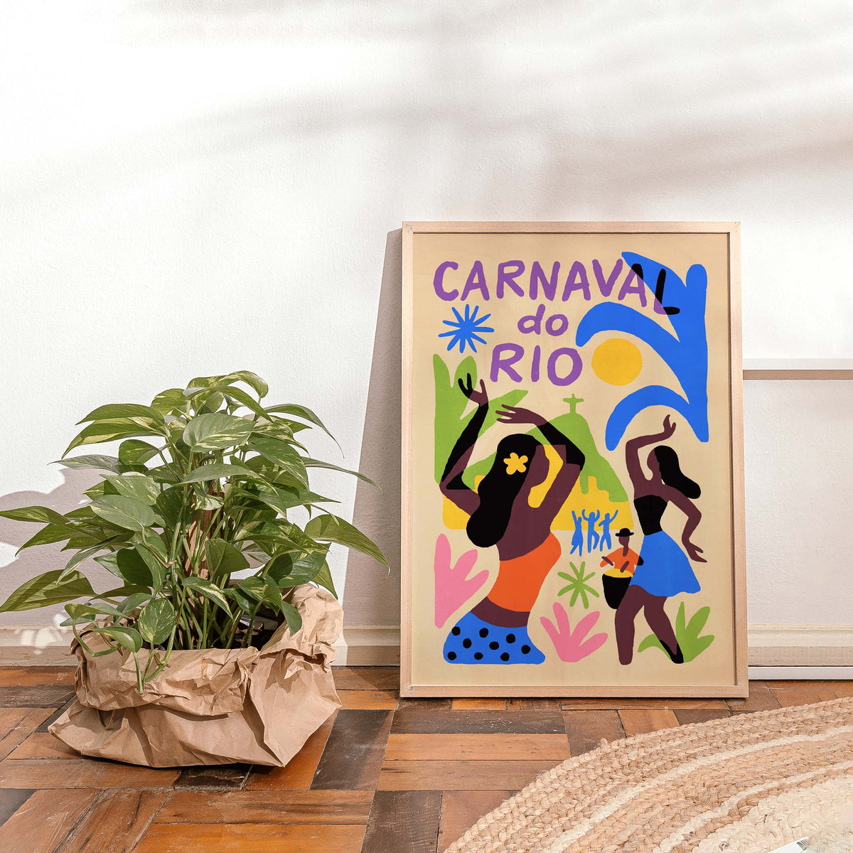 Rio Carnival Dance Poster