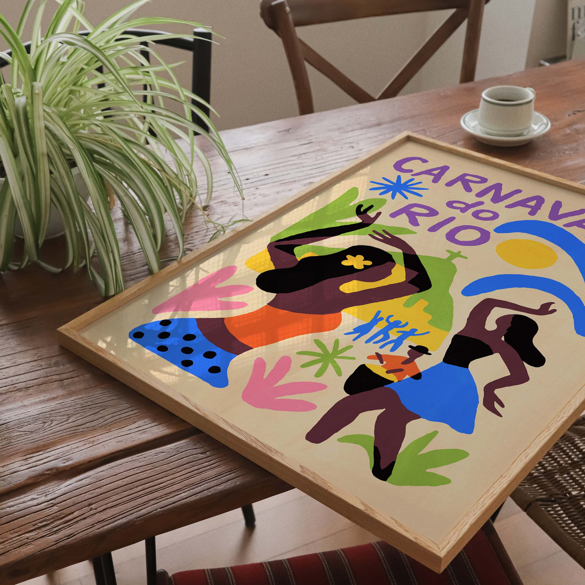Rio Carnival Dance Poster