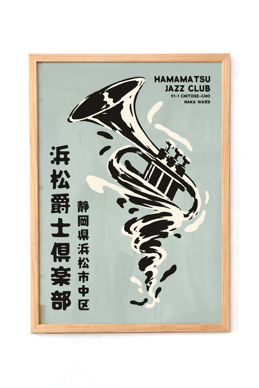 Hamamatsu Jazz Trumpet Print