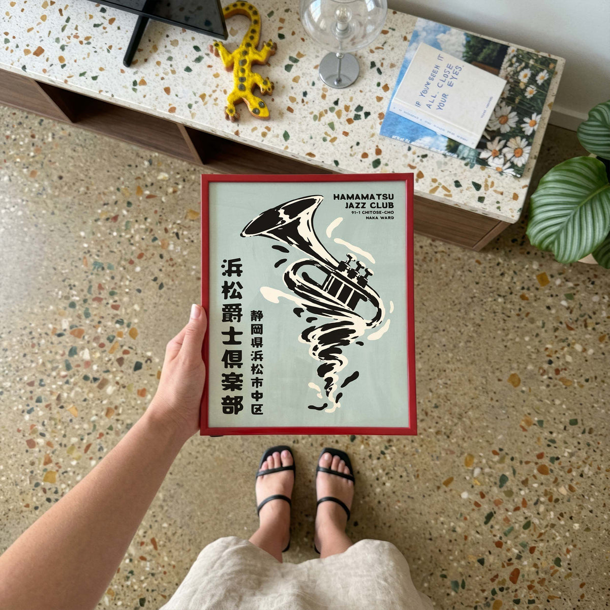 Hamamatsu Jazz Trumpet Print