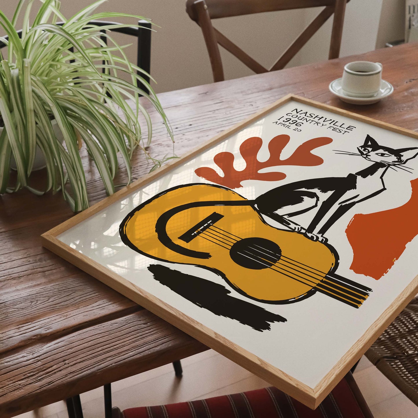 Nashville Country Fest Cat Poster