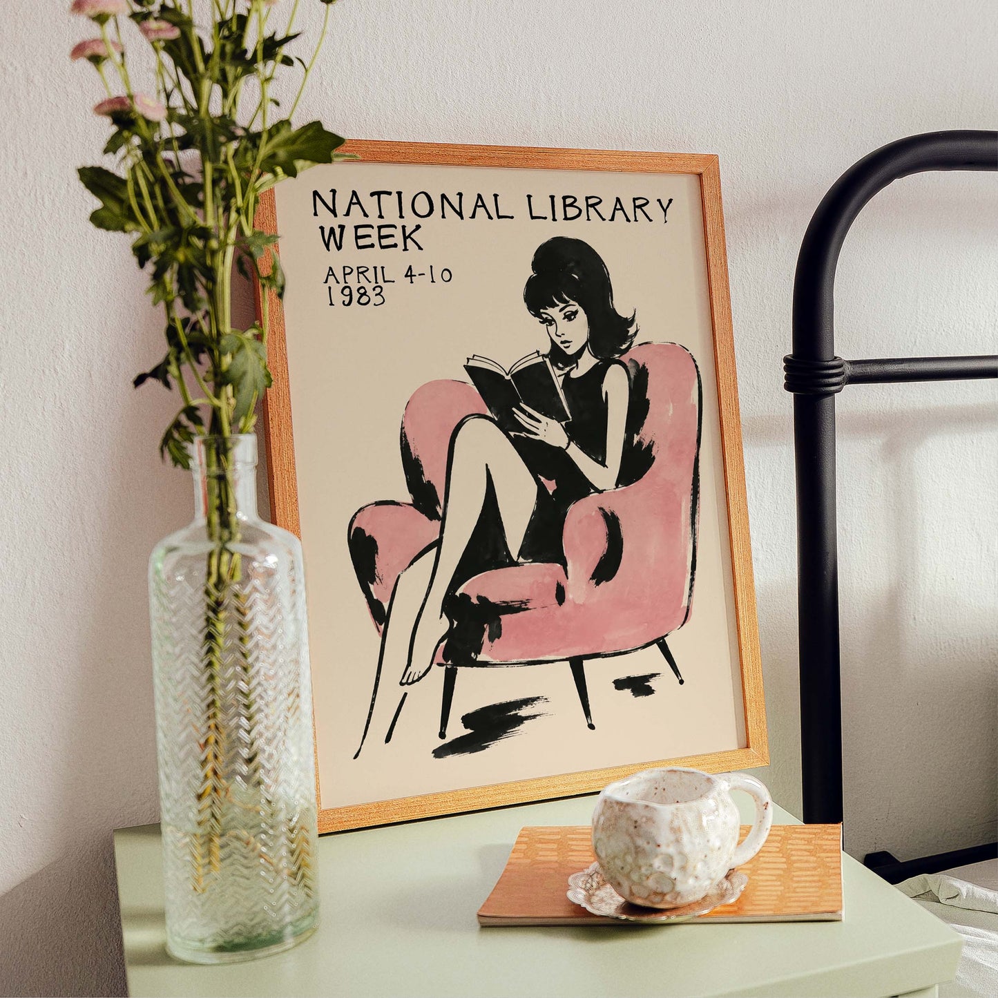 Library Week Wall Art For Study Room