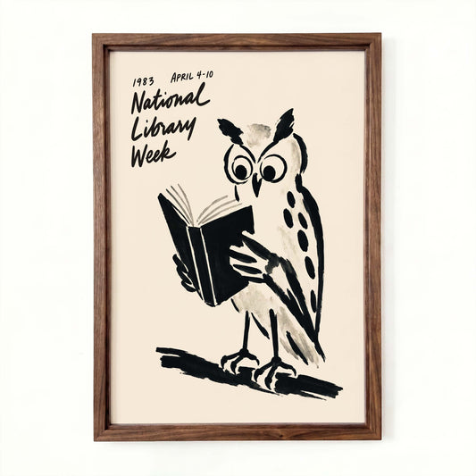 Plakat Tygodnia Bibliotek do Kącika Czytelniczego