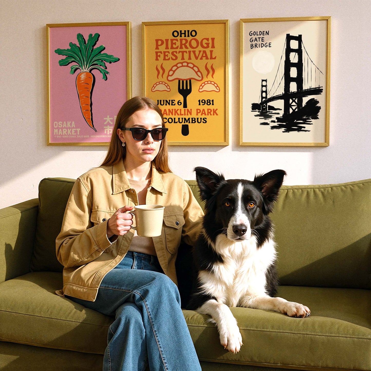 Golden Gate Bridge Poster For Office Decor