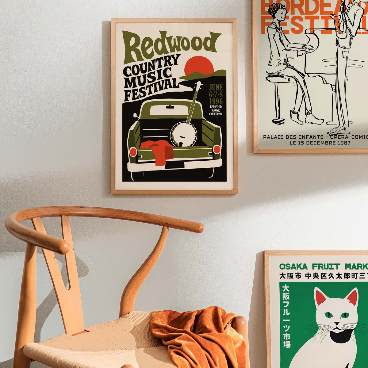 Redwood Country Music Festival Poster