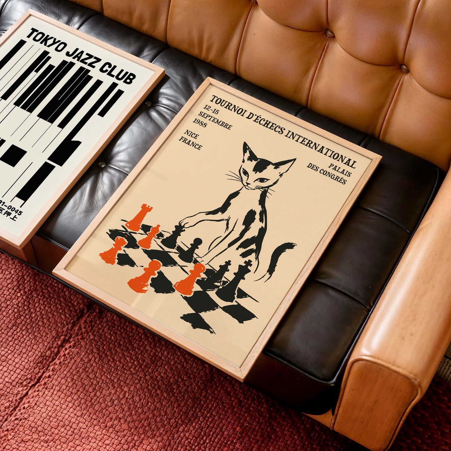 Chess Tournament Poster For Study Room